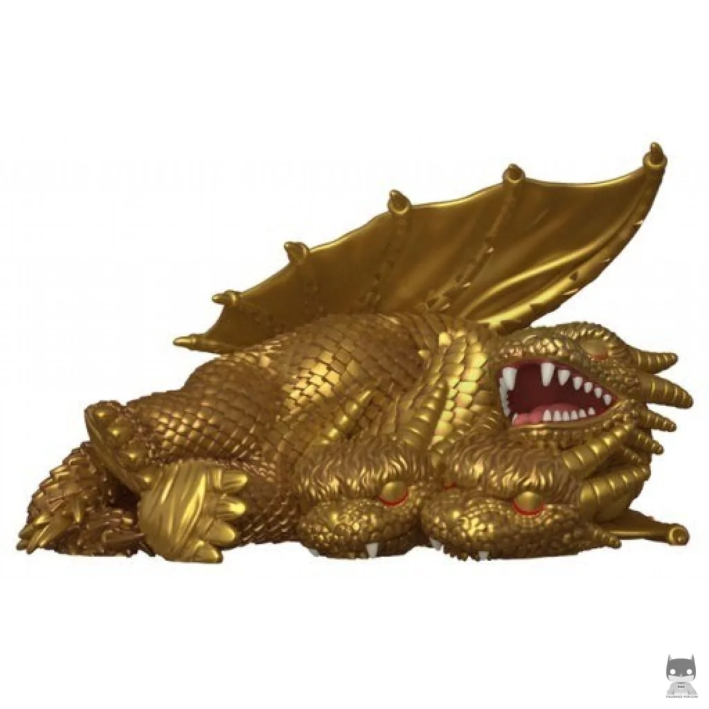 Figura Funko Pop! Rey Ghidorah durmiendo (Dorado) (Godzilla)