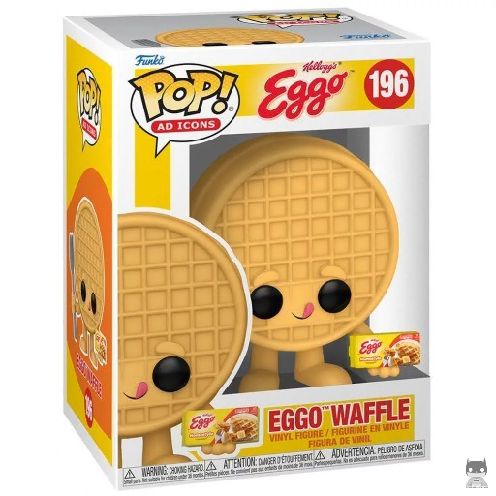 Figura Funko Pop! Gofres Eggo de Kellogg's en su caja
