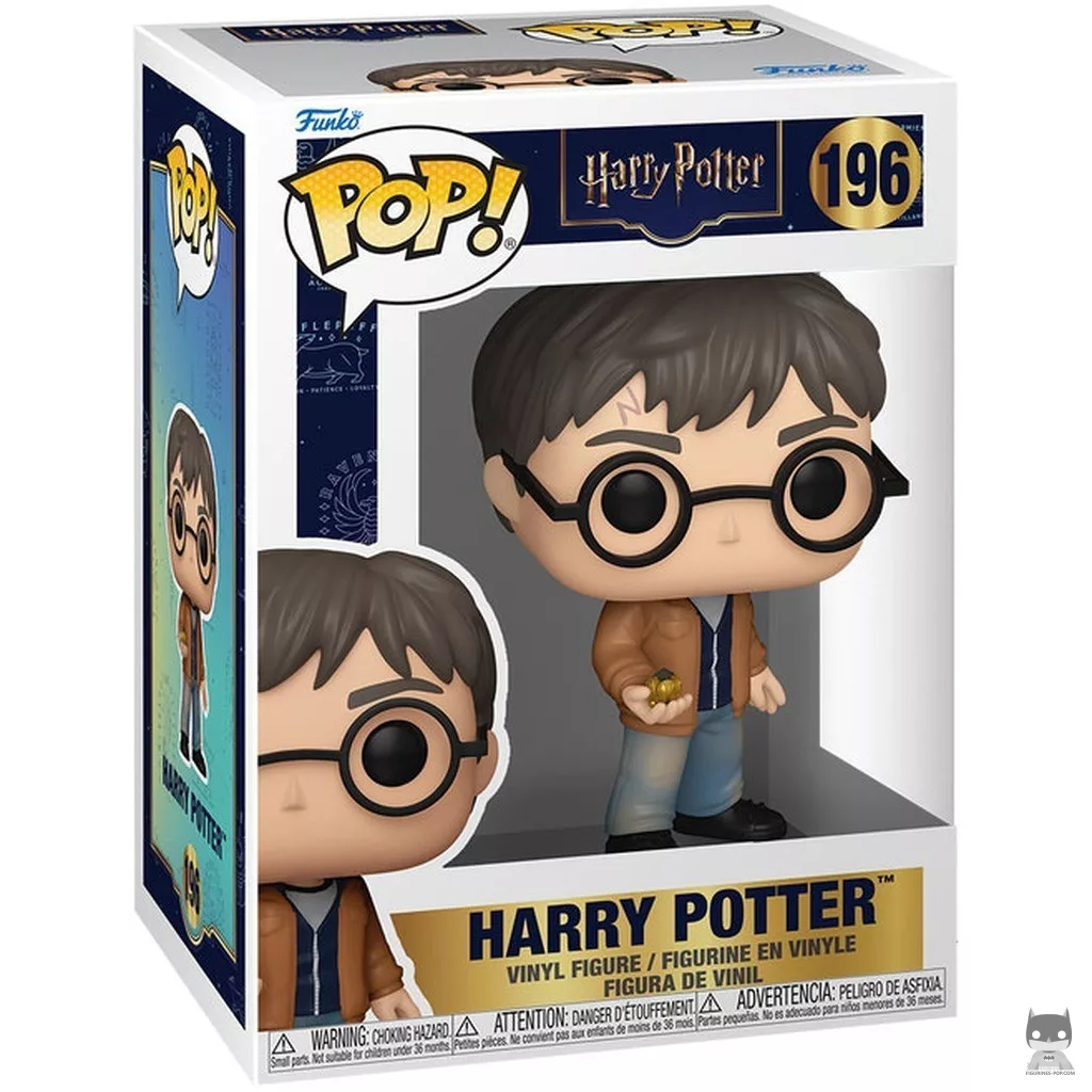 Figura Funko Pop! Harry Potter (con la Piedra de la Resurrección) en su caja
