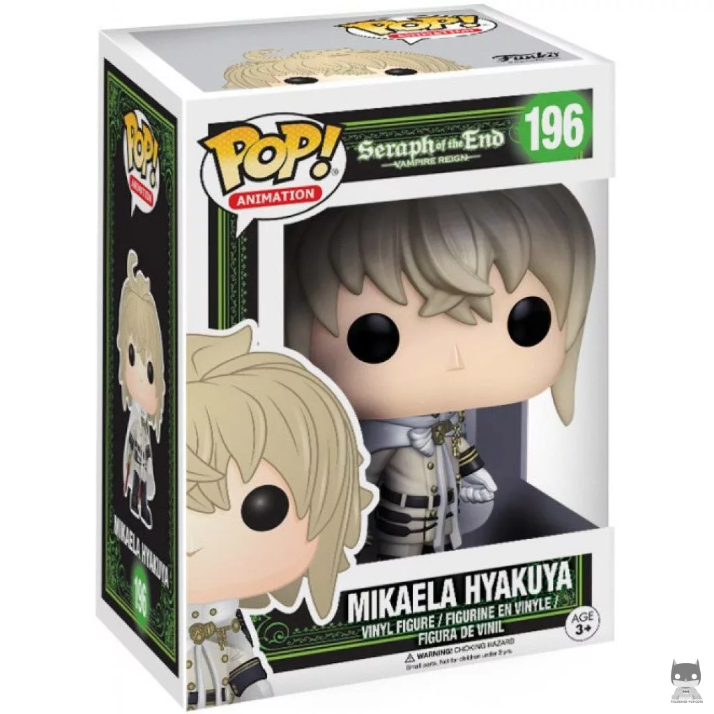 Figura Funko Pop! Mikaela Hyakuya en su caja