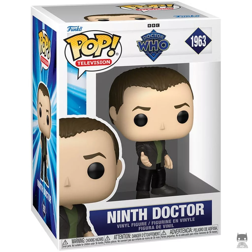 Figura Funko Pop! Noveno Doctor en su caja