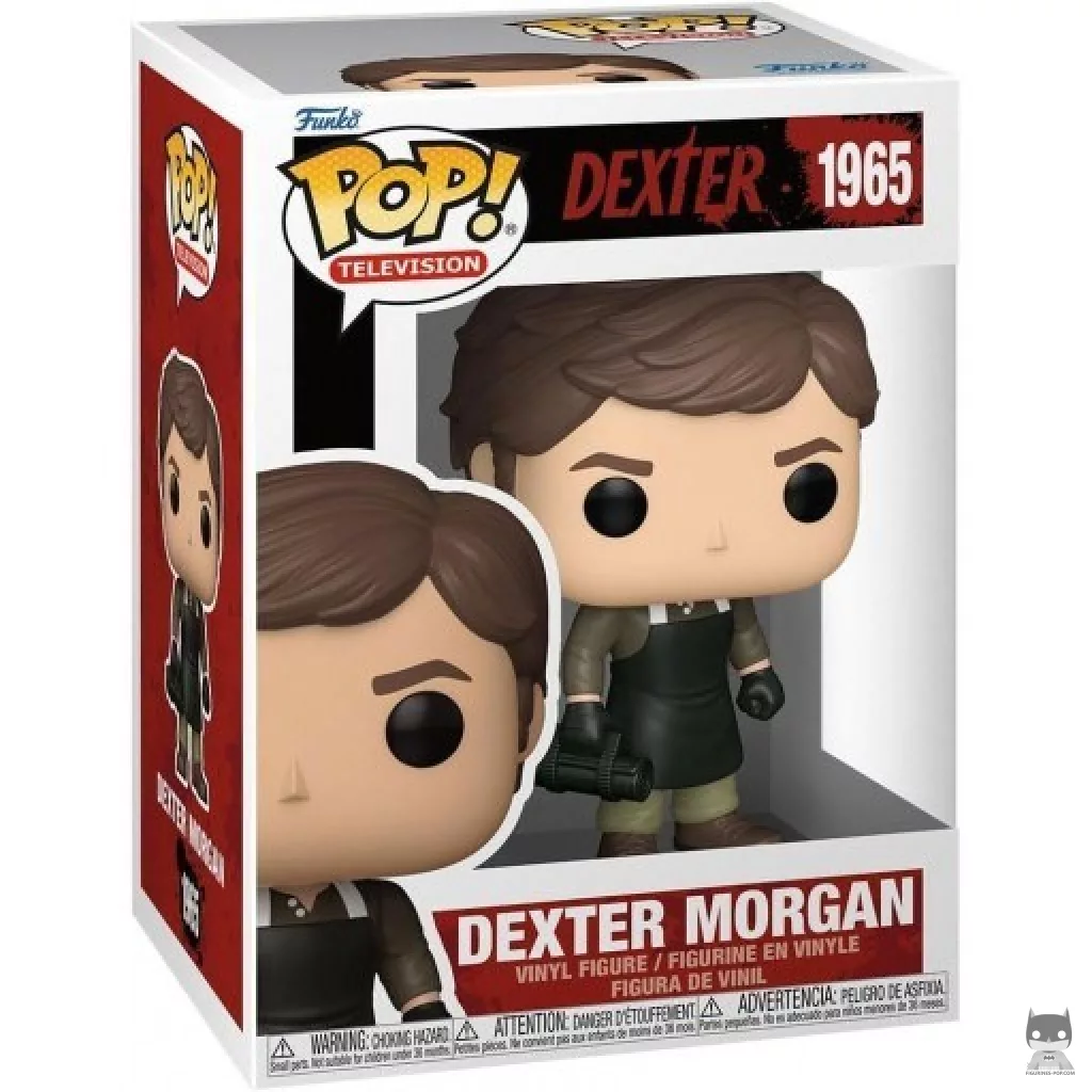 Figura Funko Pop! Dexter Morgan en su caja