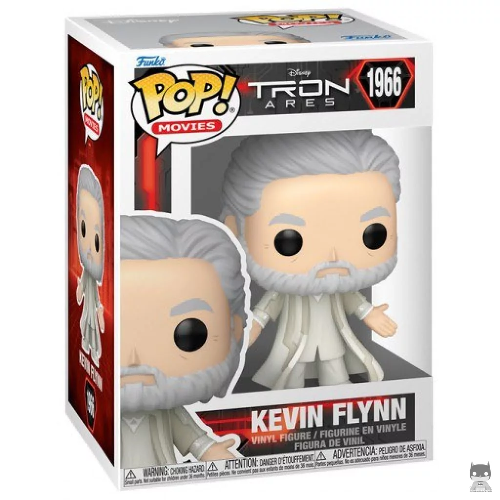 Figura Funko Pop! Kevin Flynn en su caja
