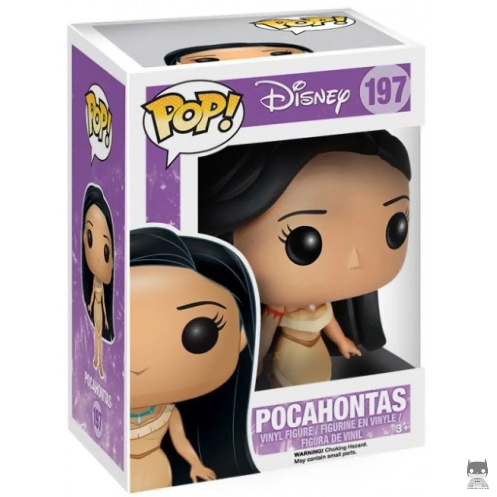 Figura Funko Pop! Pocahontas en su caja