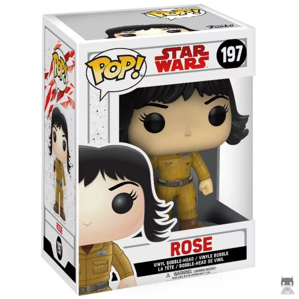 Figura Funko Pop! Rose Tico en su caja