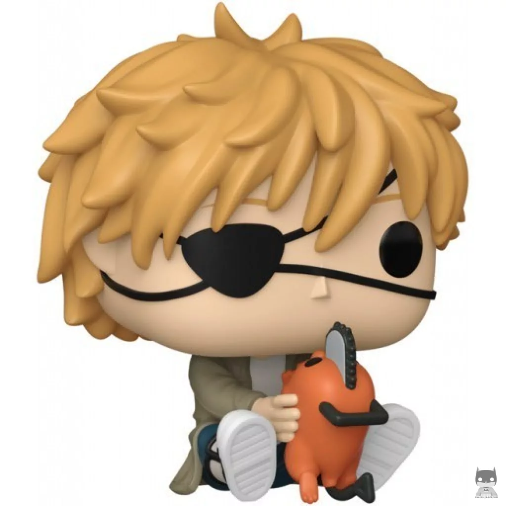 Figura Funko Pop! Denji con Pochita (Chainsaw Man)
