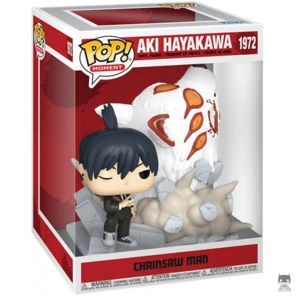 Figura Funko Pop! Aki Hayakawa (Moment) en su caja