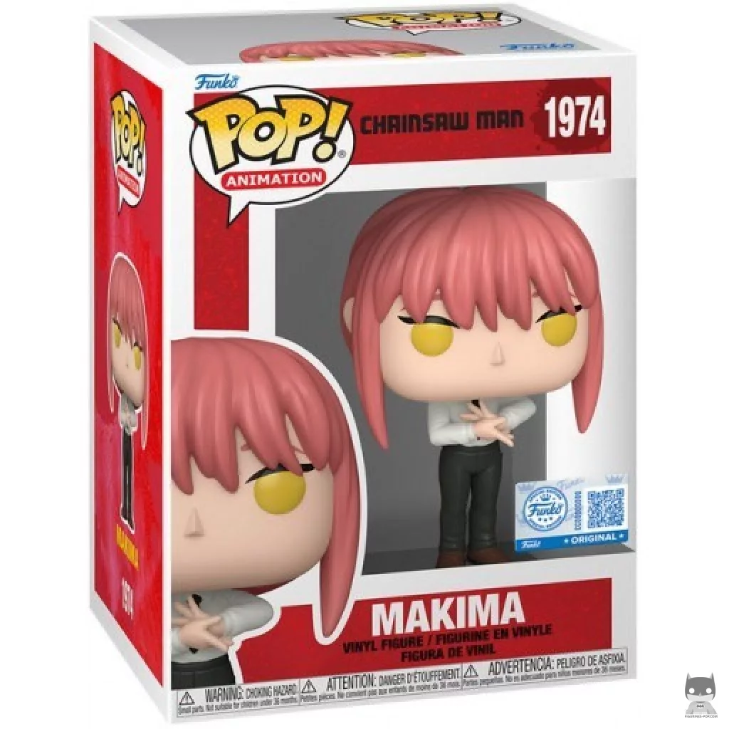 Figura Funko Pop! Makima en su caja