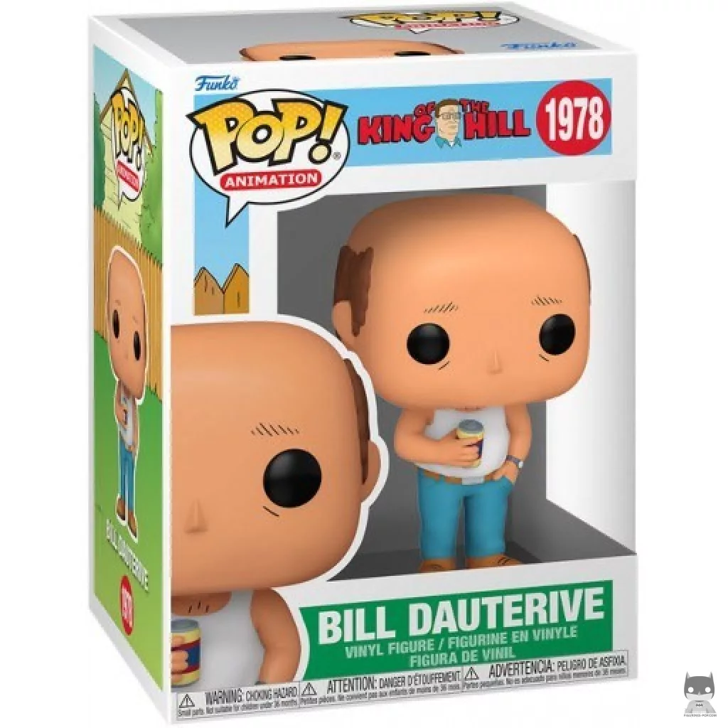 Figura Funko Pop! Bill Dauterive en su caja