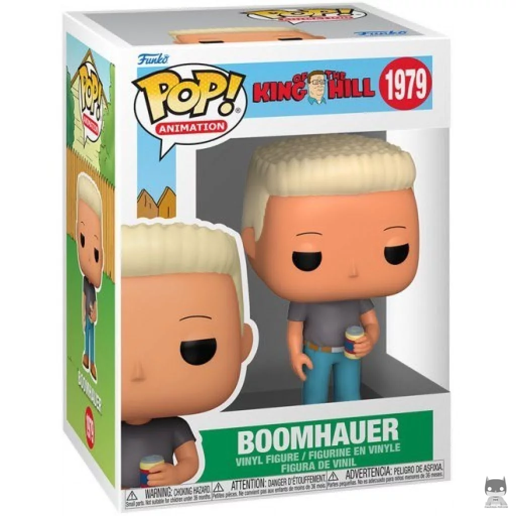 Figura Funko Pop! Boomhauer en su caja