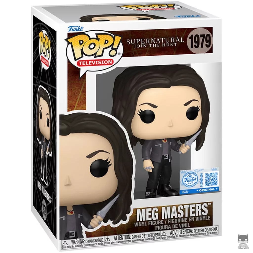 Figura Funko Pop! Meg Masters en su caja