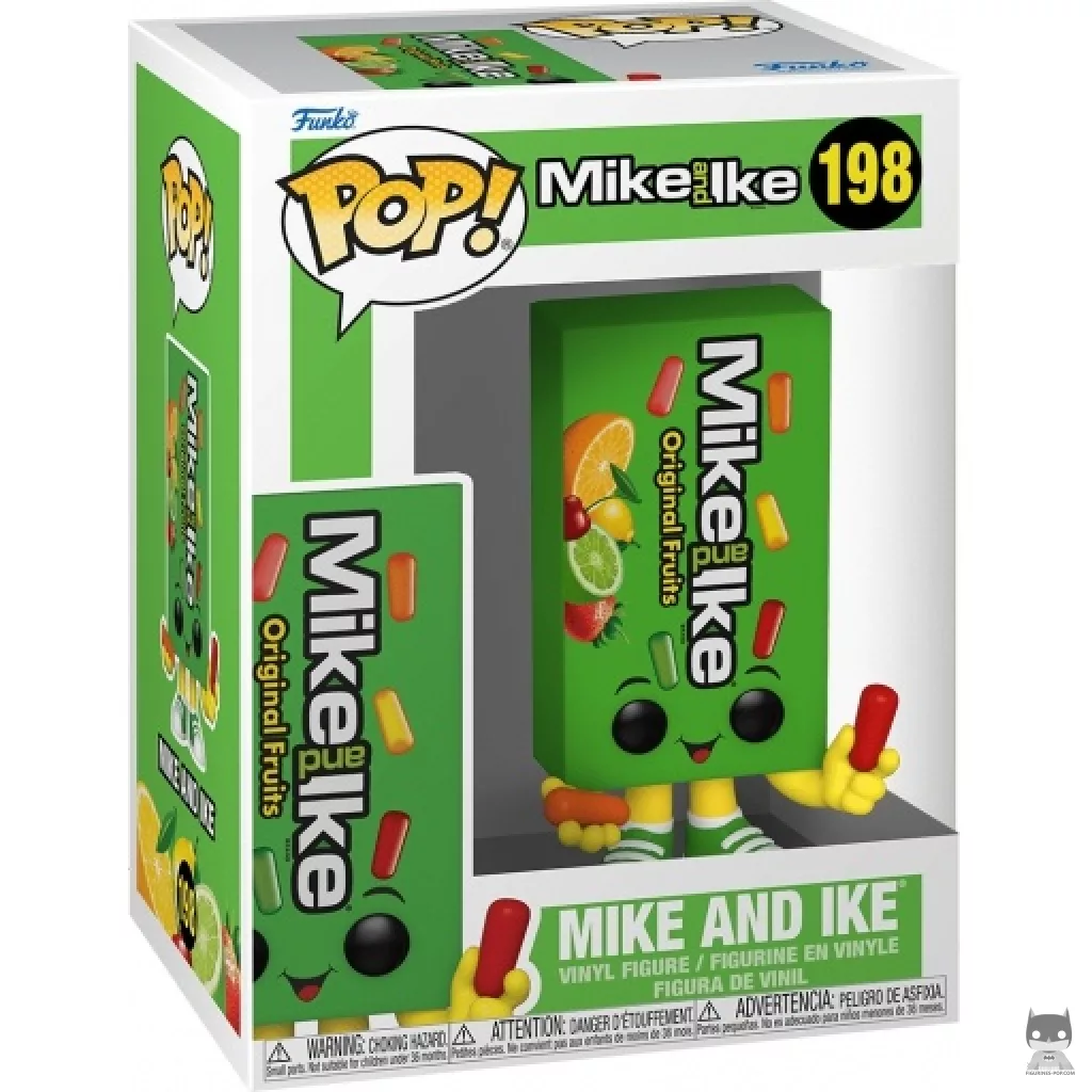Figura Funko Pop! Mike and Ike en su caja