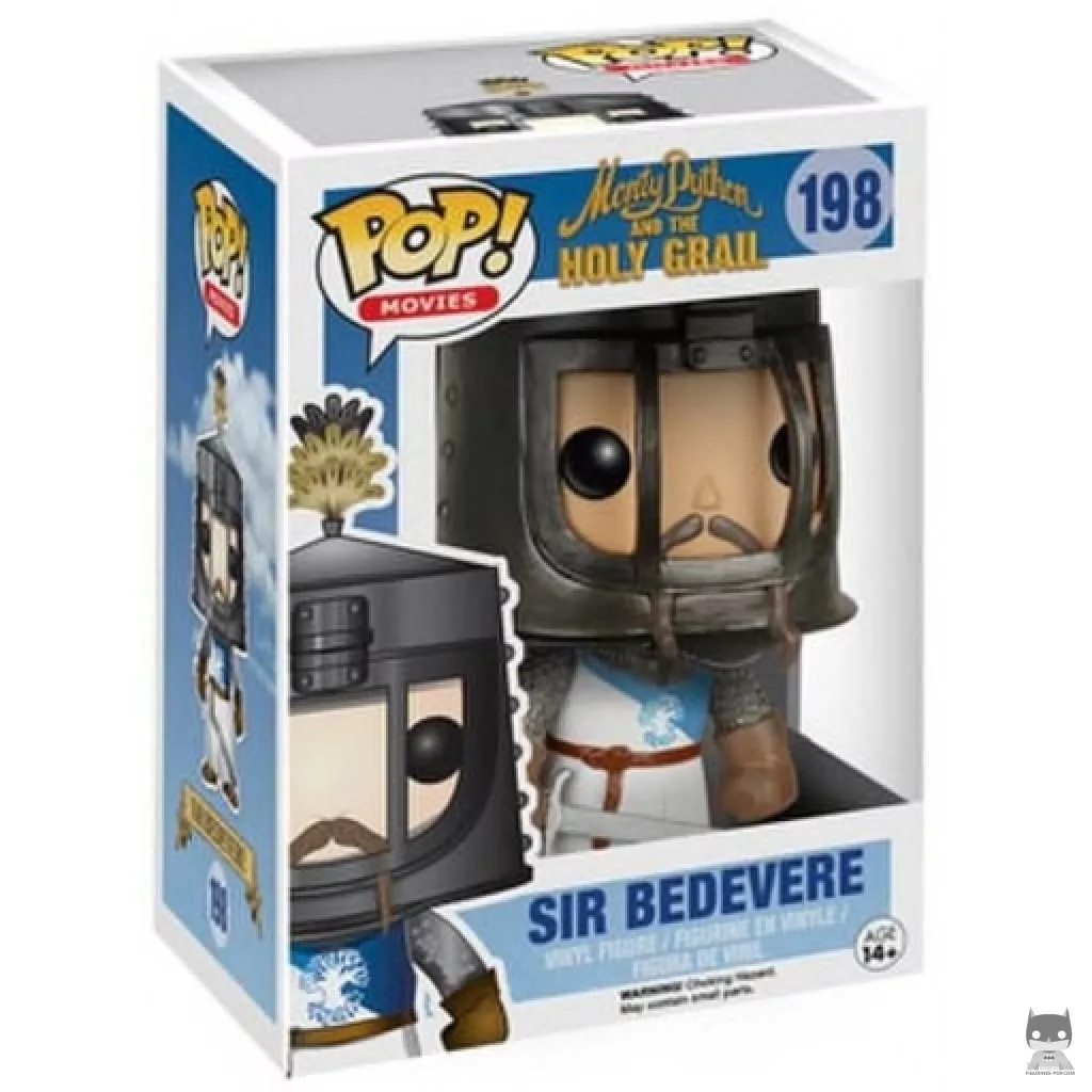 Figura Funko Pop! Sir Bedevere en su caja
