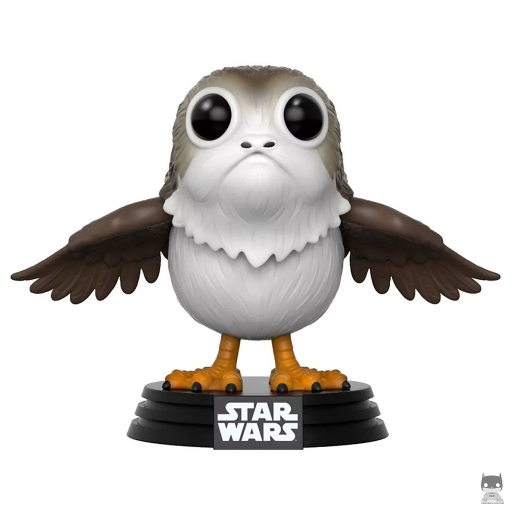 Figura Funko Pop! Porg con las alas abiertas (Star Wars: Episodio VIII, Los últimos Jedi)