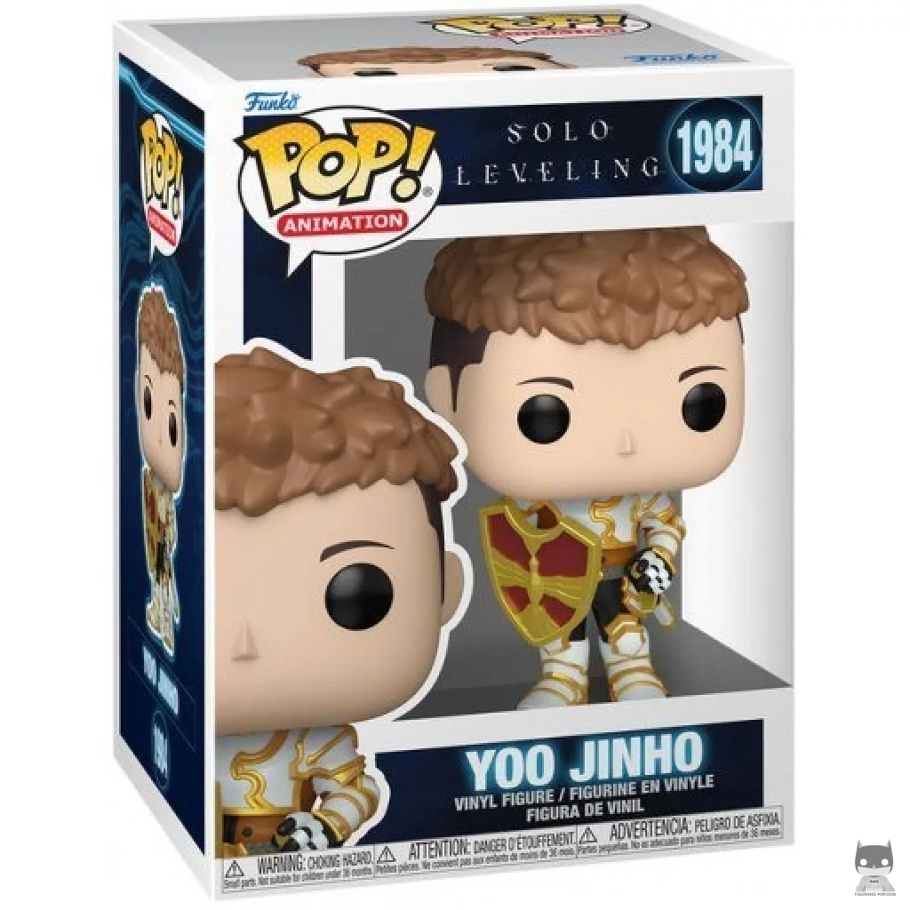 Figura Funko Pop! Yoo Jinho en su caja