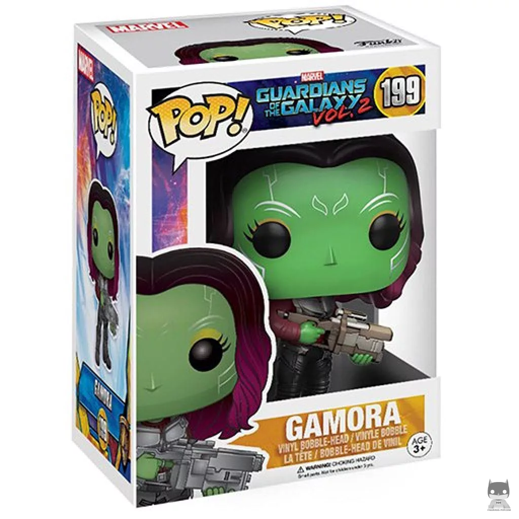Figura Funko Pop! Gamora en su caja