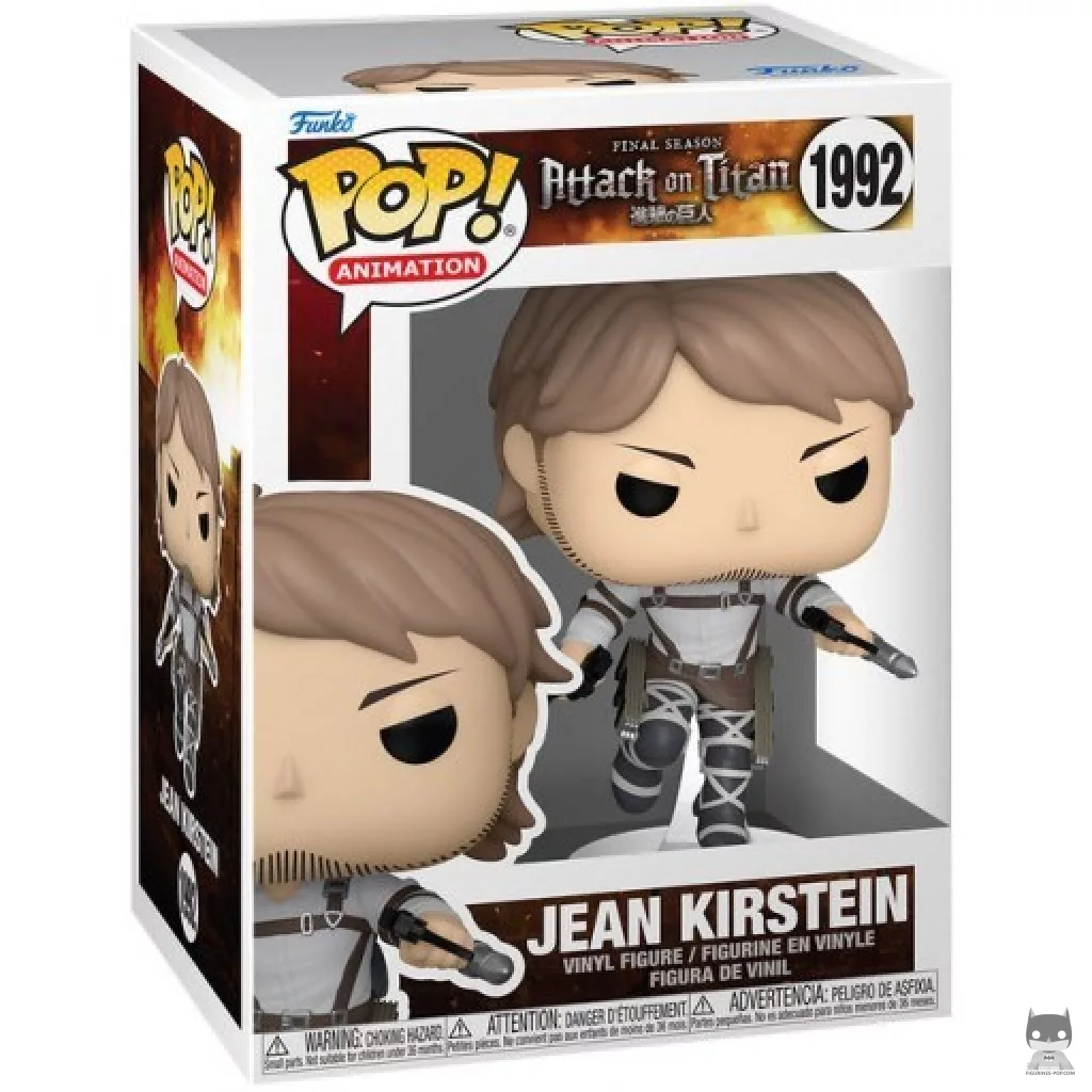 Figura Funko Pop! Jean Kirstein en su caja