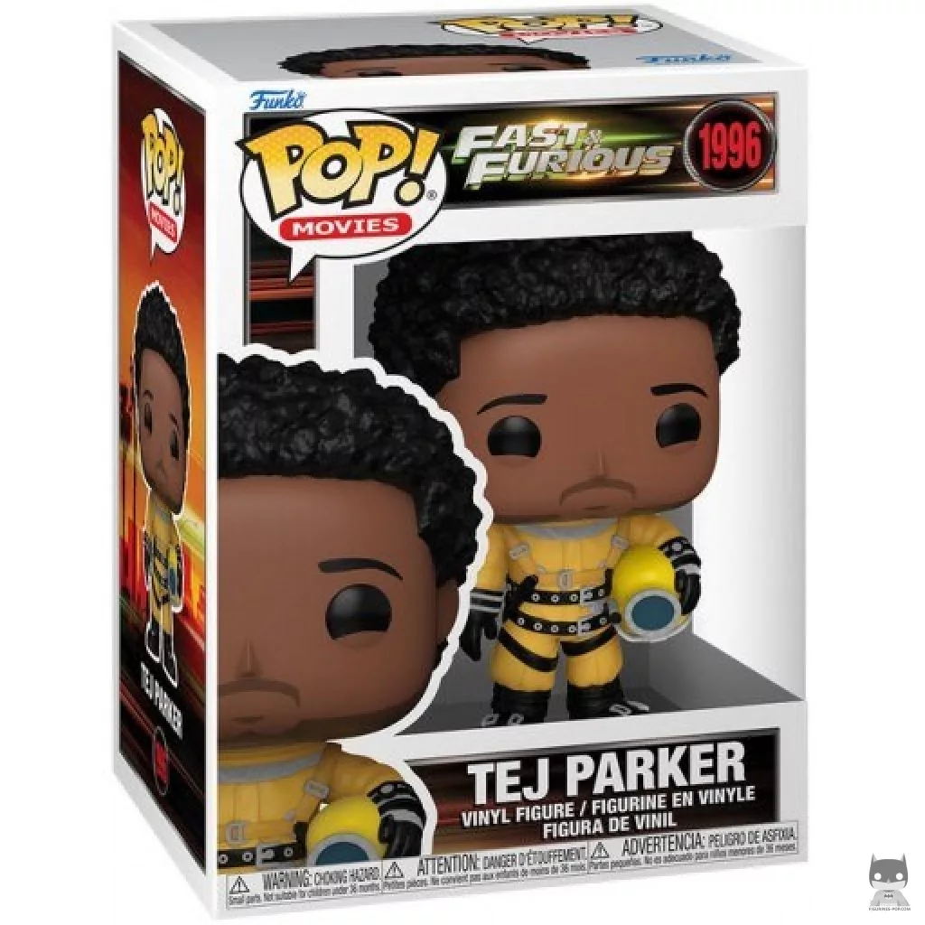 Figura Funko Pop! Tej Parker en su caja