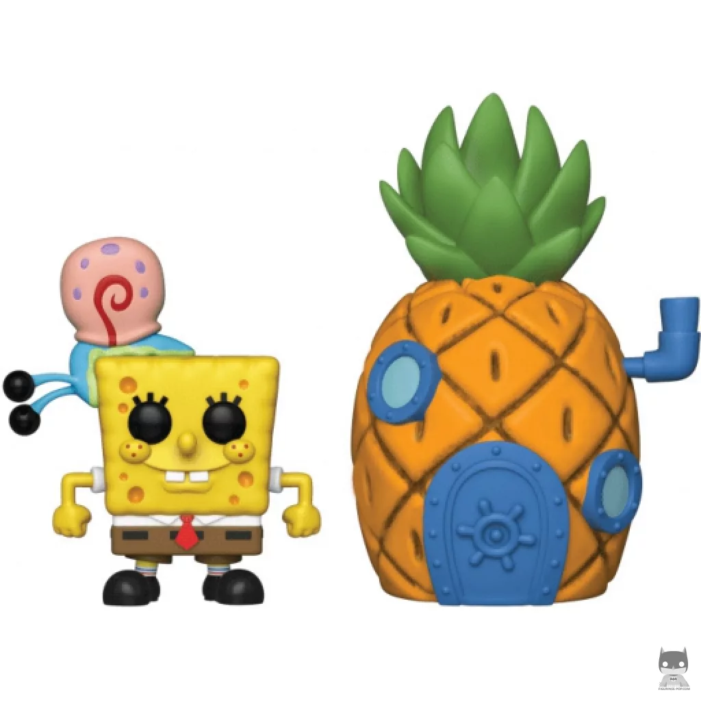 Figura Funko Pop! Bob Esponja con Gary & la casa piña (Bob Esponja)