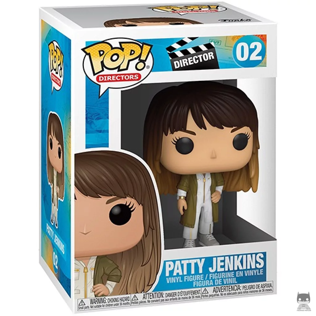 Figura Funko Pop! Patty Jenkins en su caja
