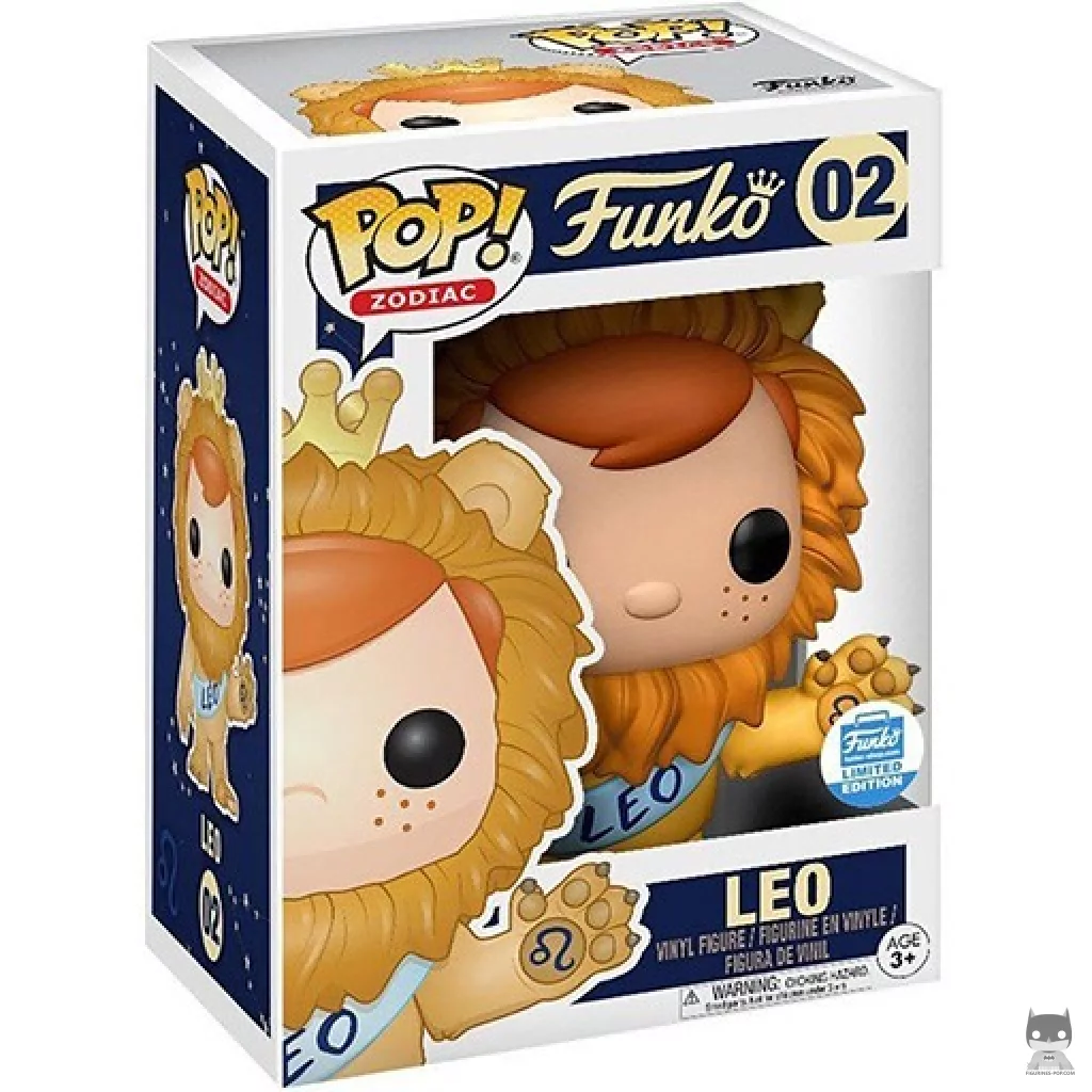 Figura Funko Pop! Leo (Zodiaco) en su caja