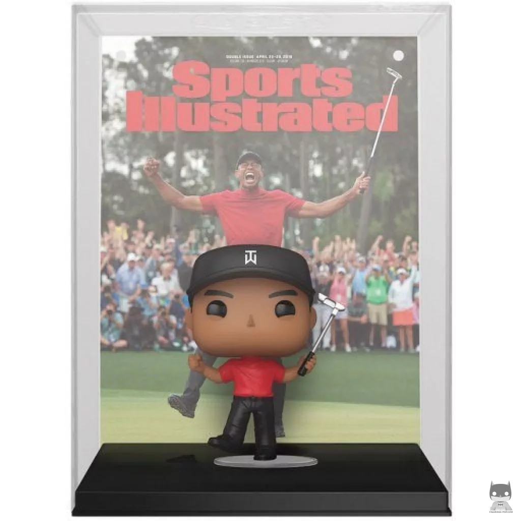 Figura Funko Pop! Portada de Sports Illustrated: Tiger Woods (Golf)