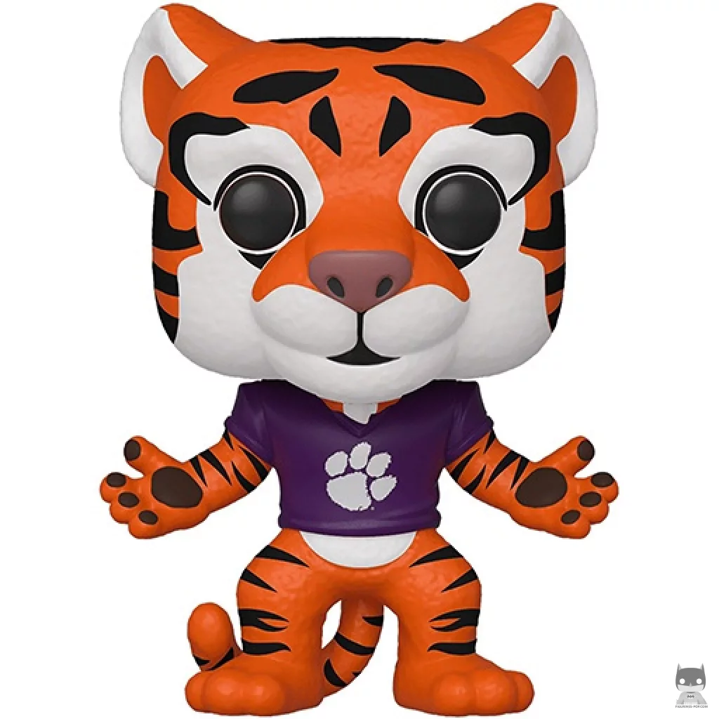Figura Funko Pop! The Tiger (Clemson) (Mascotas universitarias)