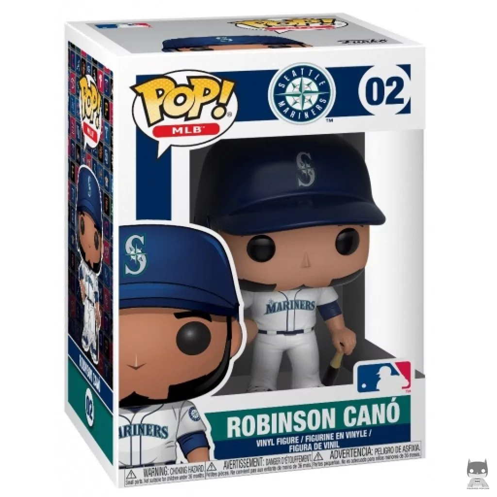 Figura Funko Pop! Robinson Cano en su caja