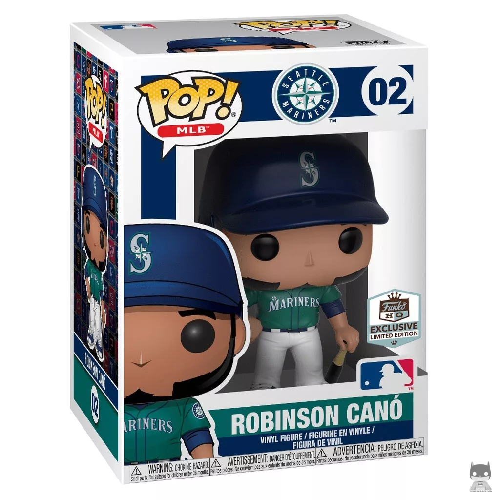 Figura Funko Pop! Robinson Cano en su caja