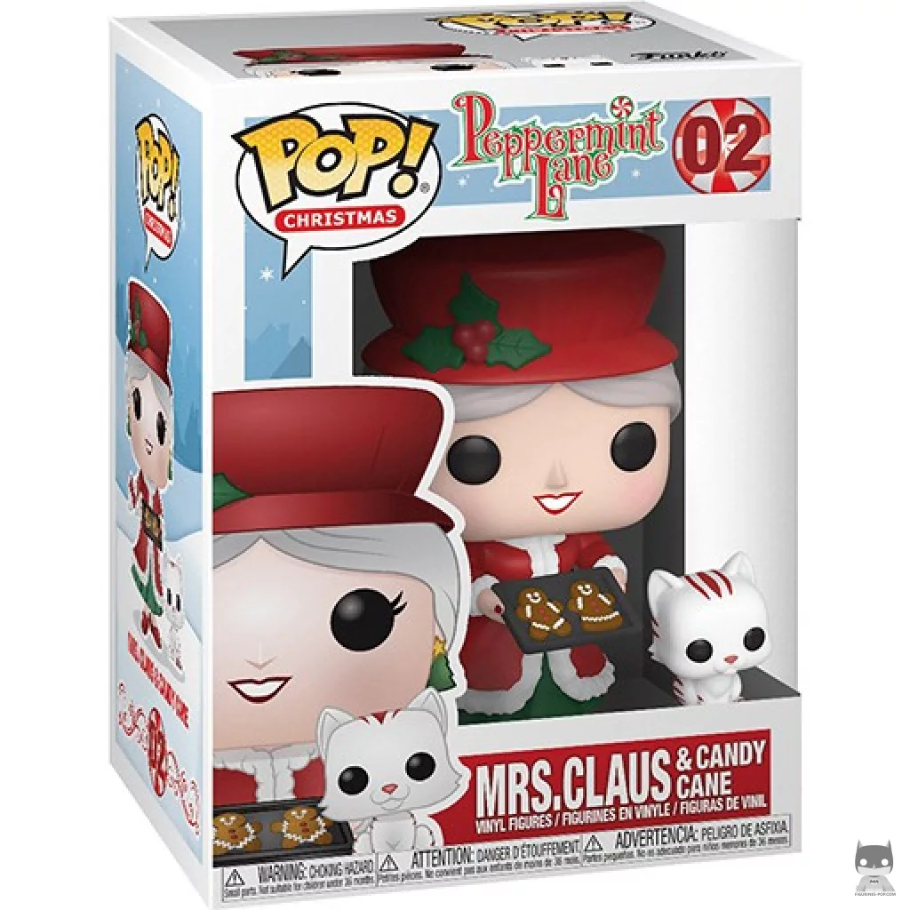 Figura Funko Pop! Mamá Noel & Bastón de caramelo en su caja