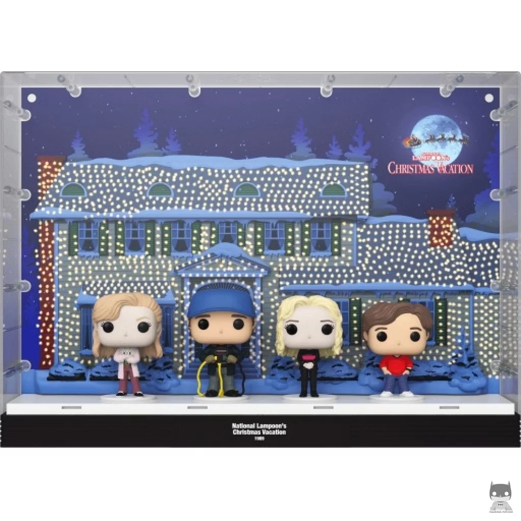 Figura Funko Pop! Ellen, Clark, Audrey & Russell (¡Socorro! Ya es Navidad)