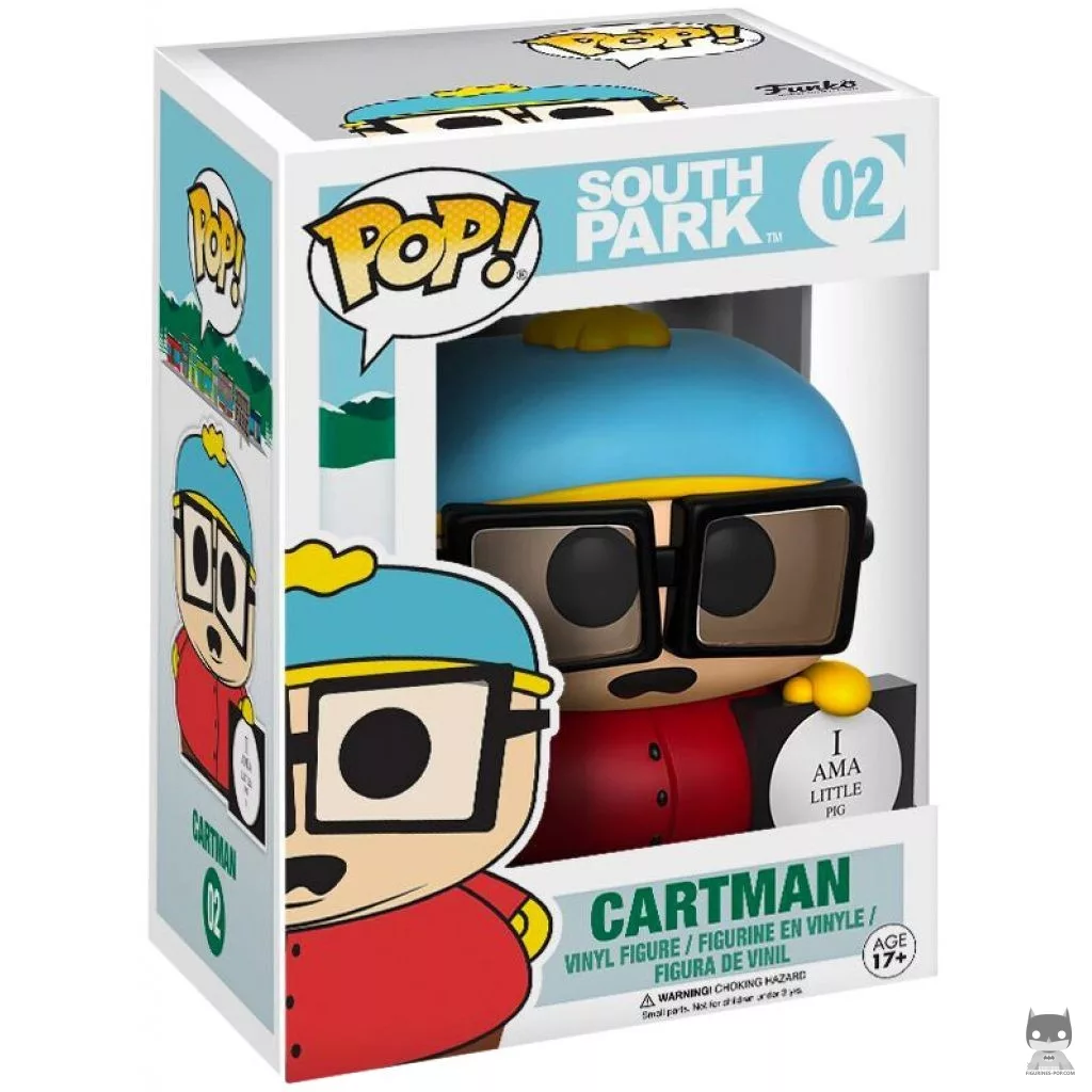 Figura Funko Pop! Eric Cartman en su caja