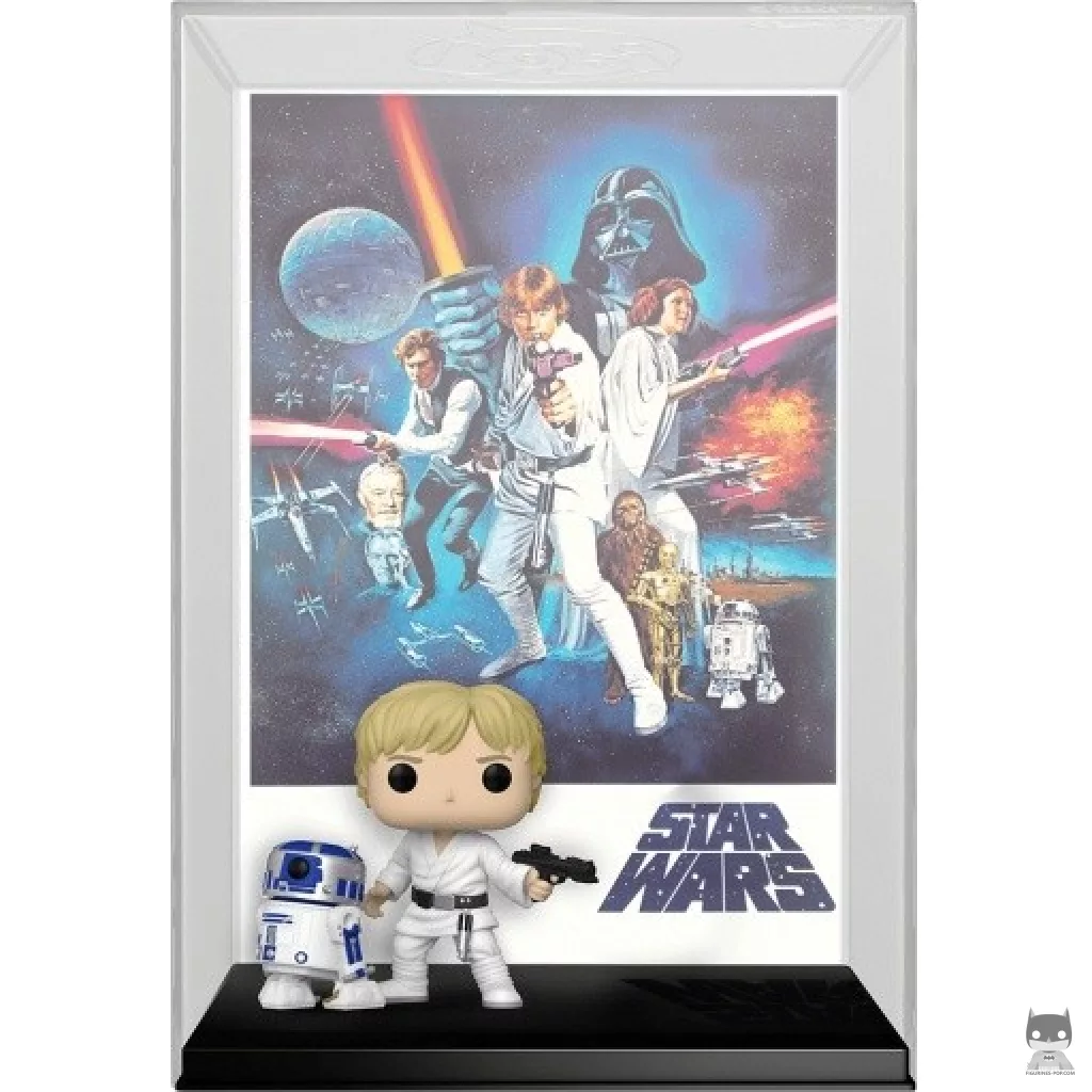 Figura Funko Pop! Luke Skywalker con R2-D2 (Star Wars: Episodio IV, Una nueva esperanza)