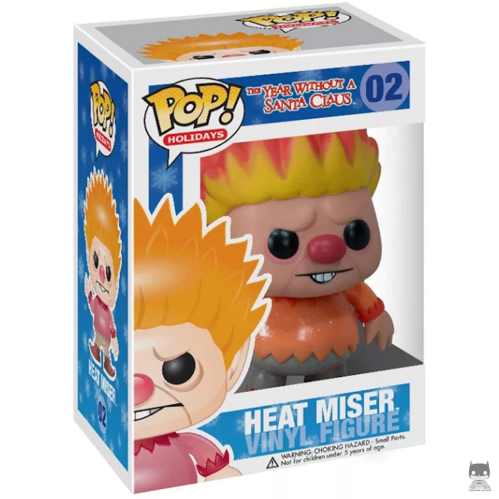 Figura Funko Pop! Heat Miser en su caja