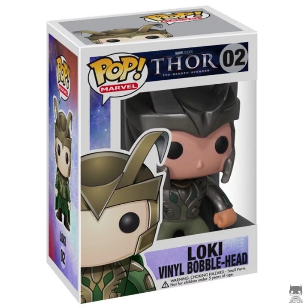Figura Funko Pop! Loki en su caja