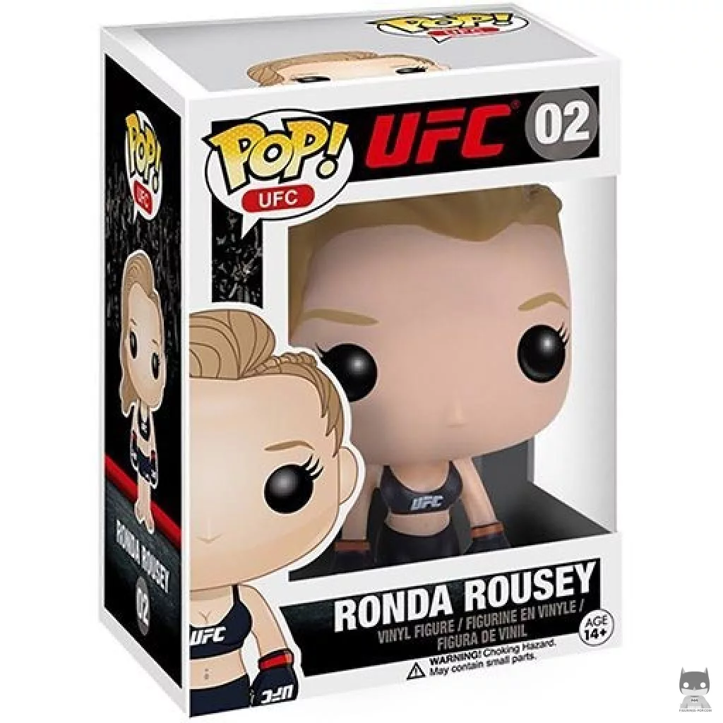 Figura Funko Pop! Ronda Rousey en su caja