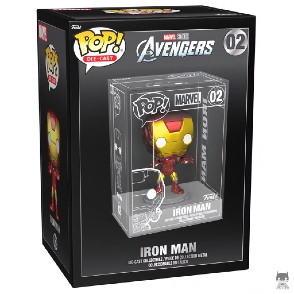 Figura Funko Pop! Iron Man en su caja
