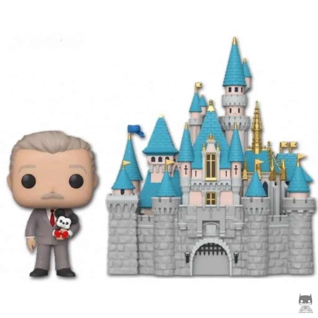 Figura Funko Pop! Castillo de la Bella Durmiente & Walt Disney (65.º aniversario de Disneyland Resort)