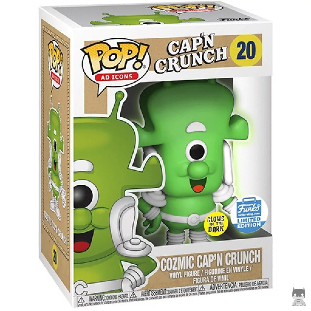 Figura Funko Pop! Cozmic Cap'n Crunch en su caja