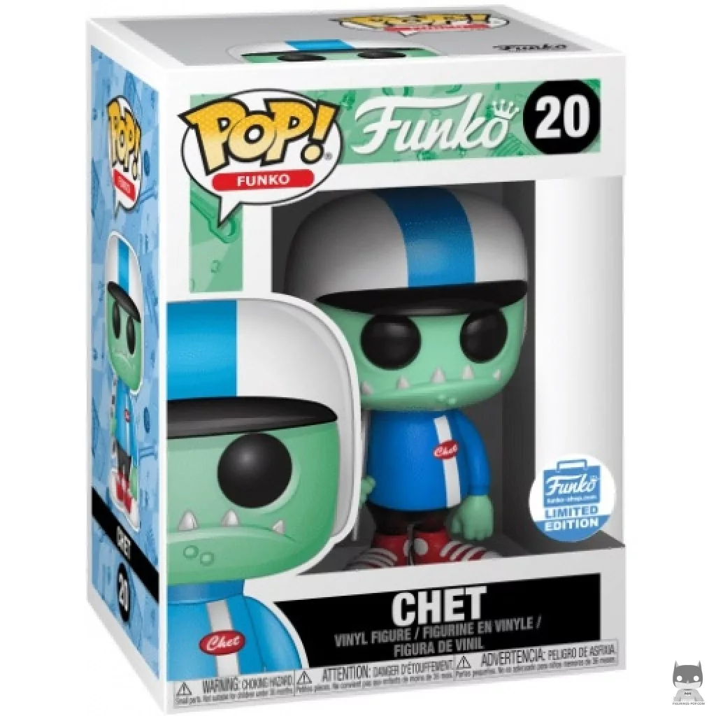 Figura Funko Pop! Chet en su caja