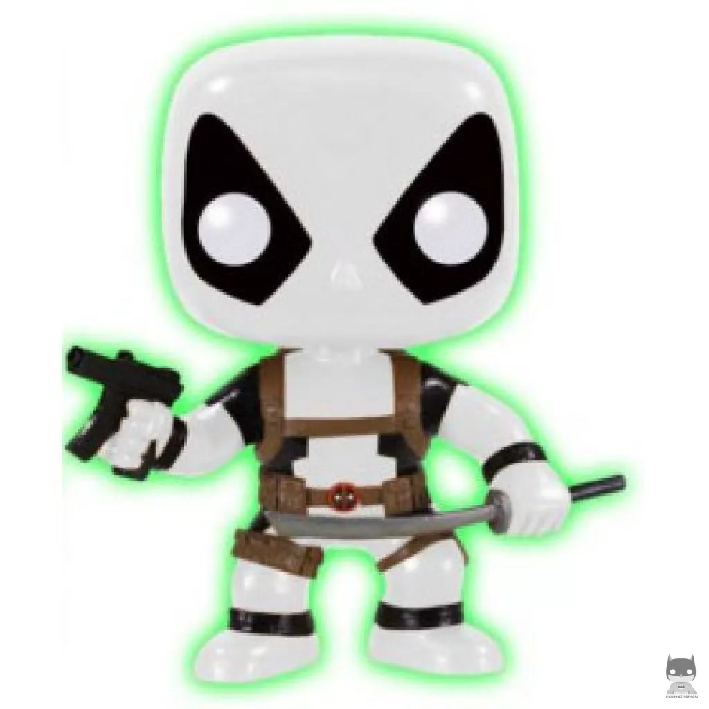 Figura Funko Pop! Deadpool (Blanco y negro) (Marvel Comics)