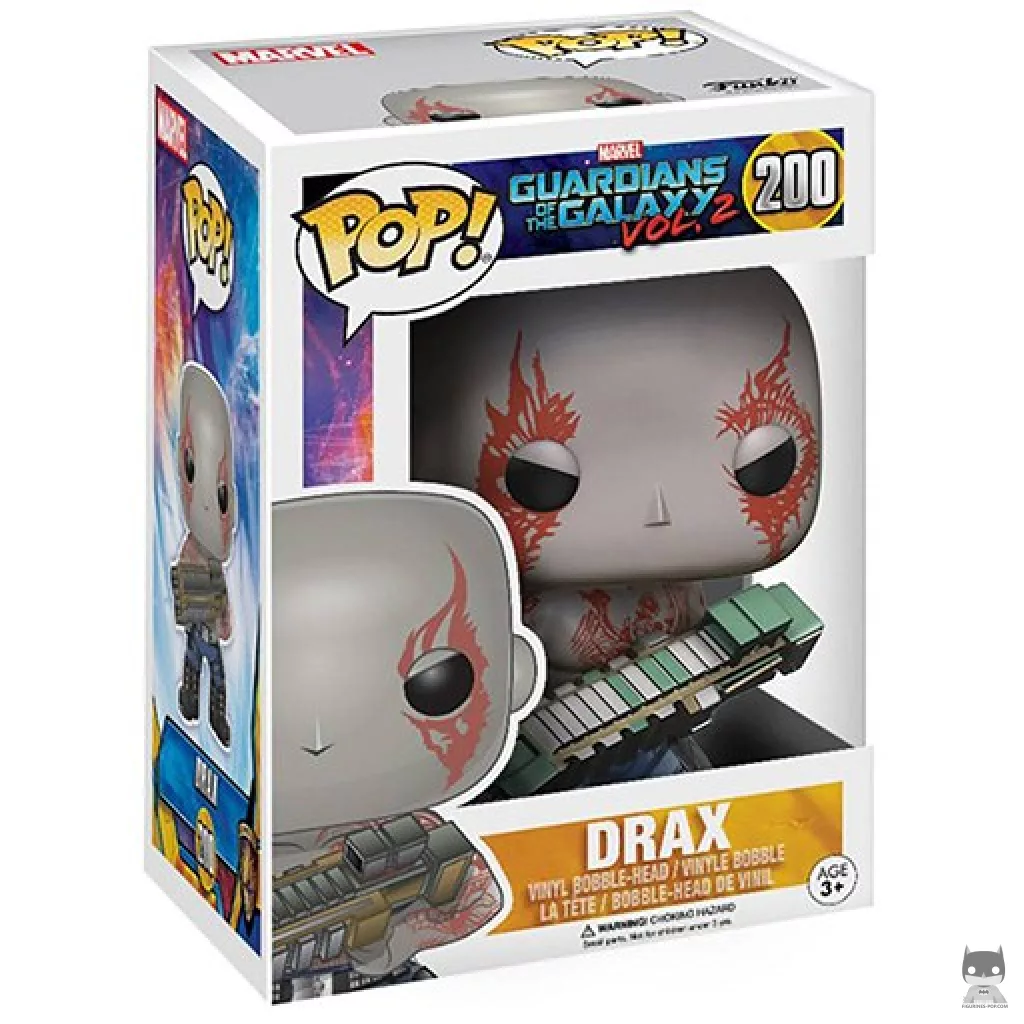 Figura Funko Pop! Drax en su caja