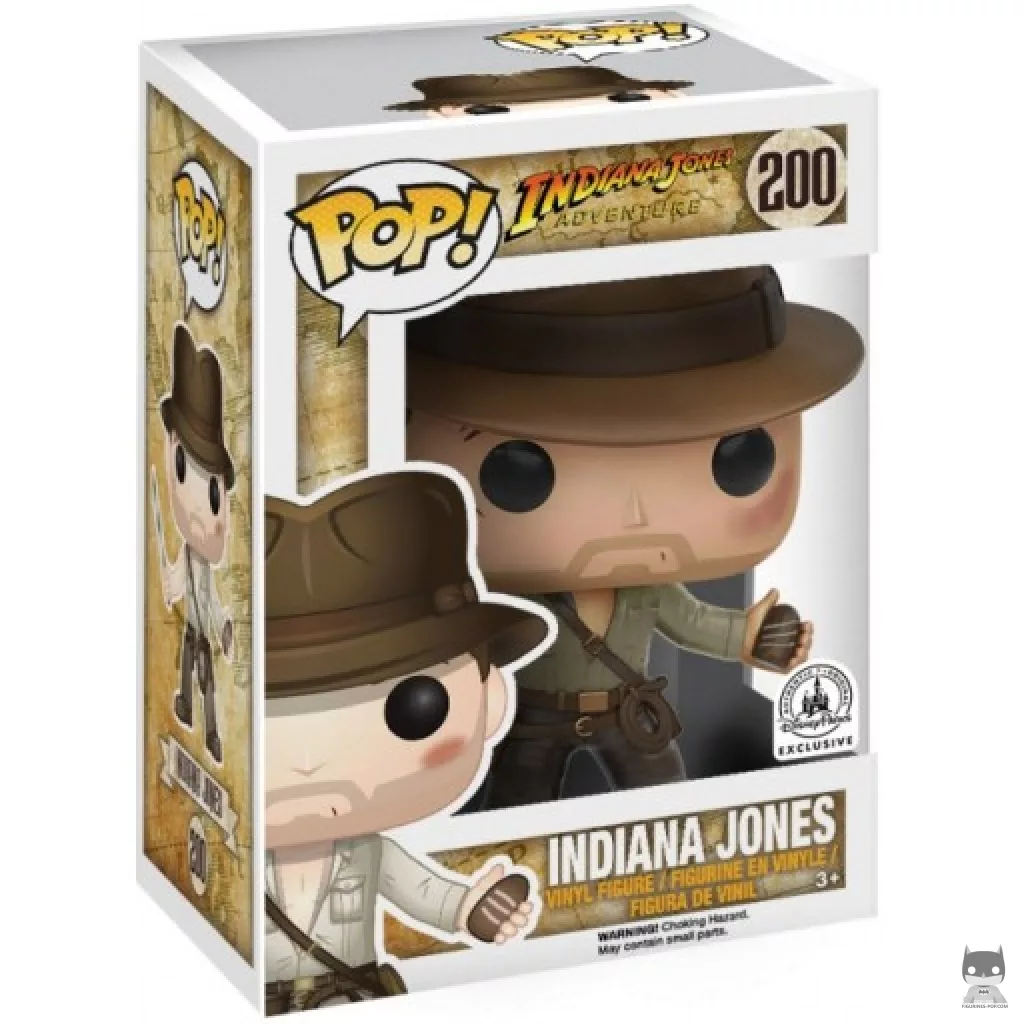 Figura Funko Pop! Indiana Jones con machete en su caja