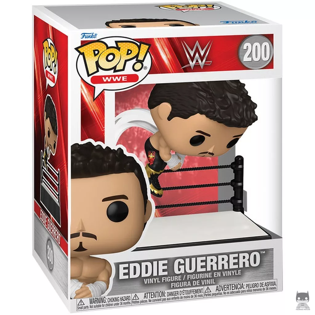 Figura Funko Pop! Eddie Guerrero en su caja