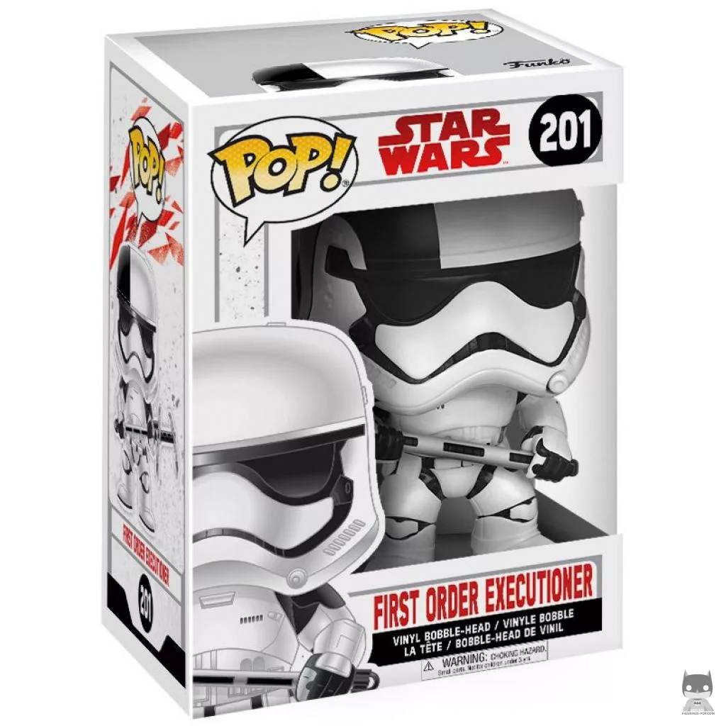 Figura Funko Pop! Verdugo de la Primera Orden en su caja