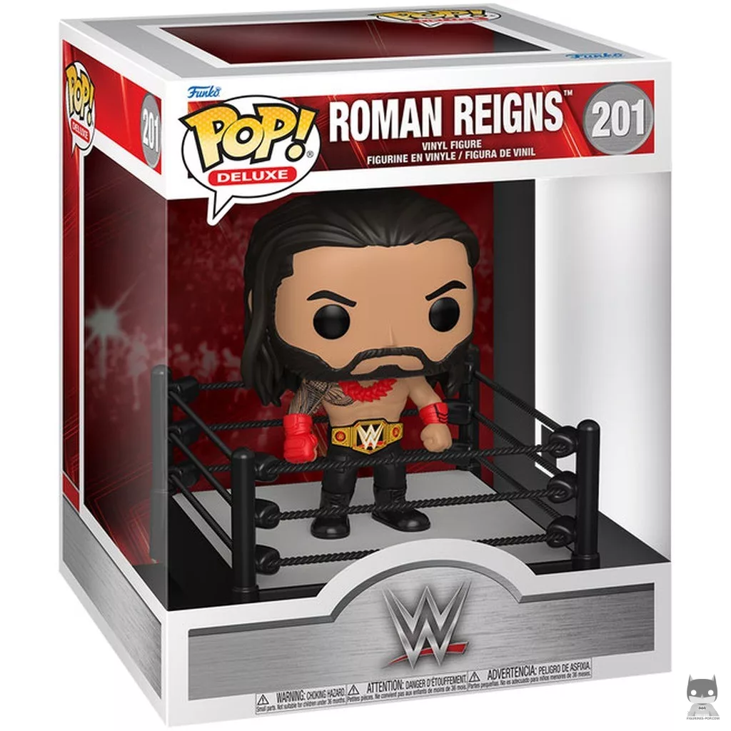 Figura Funko Pop! Roman Reigns en su caja