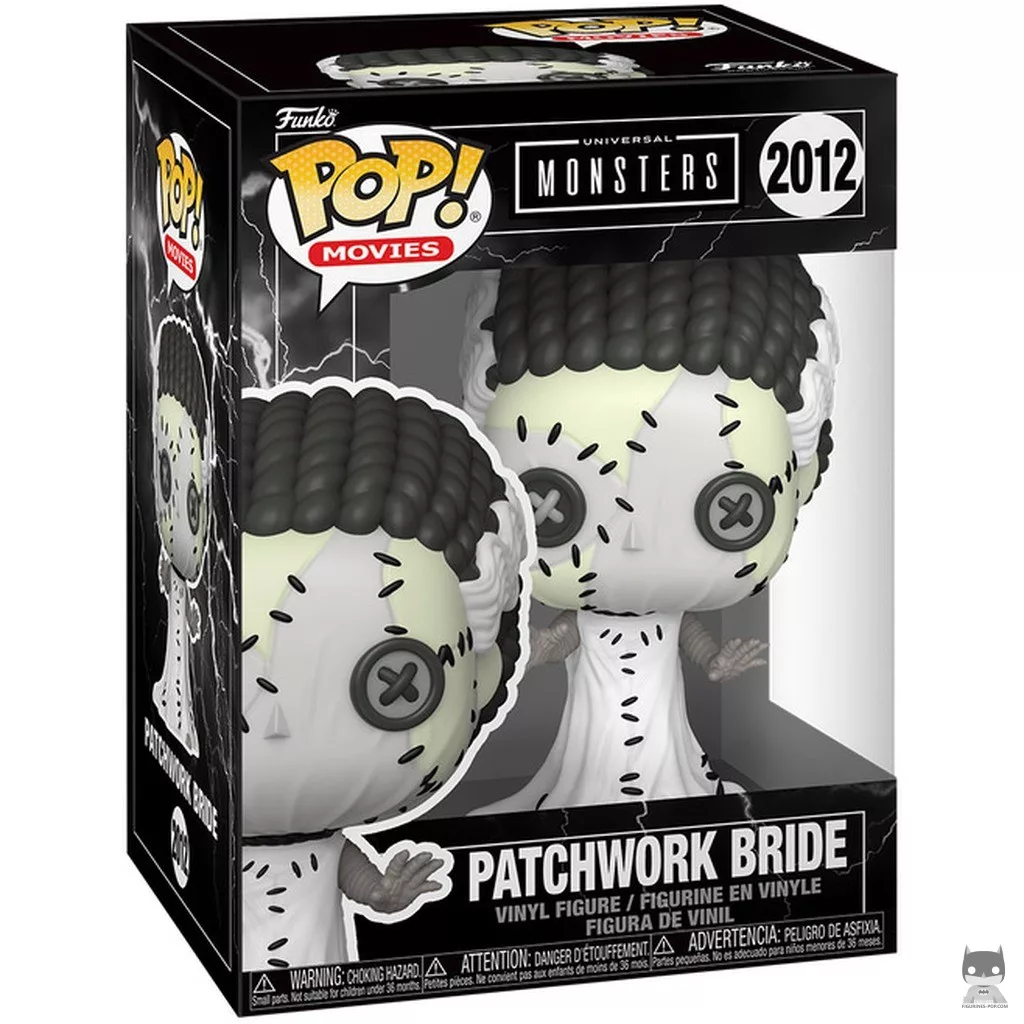 Figura Funko Pop! La novia Patchwork en su caja