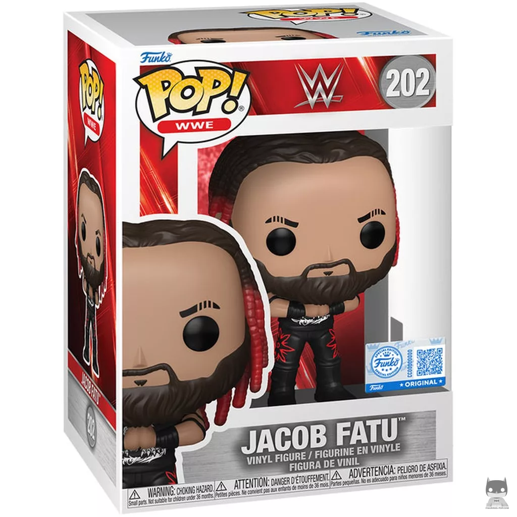 Figura Funko Pop! Jacob Fatu en su caja