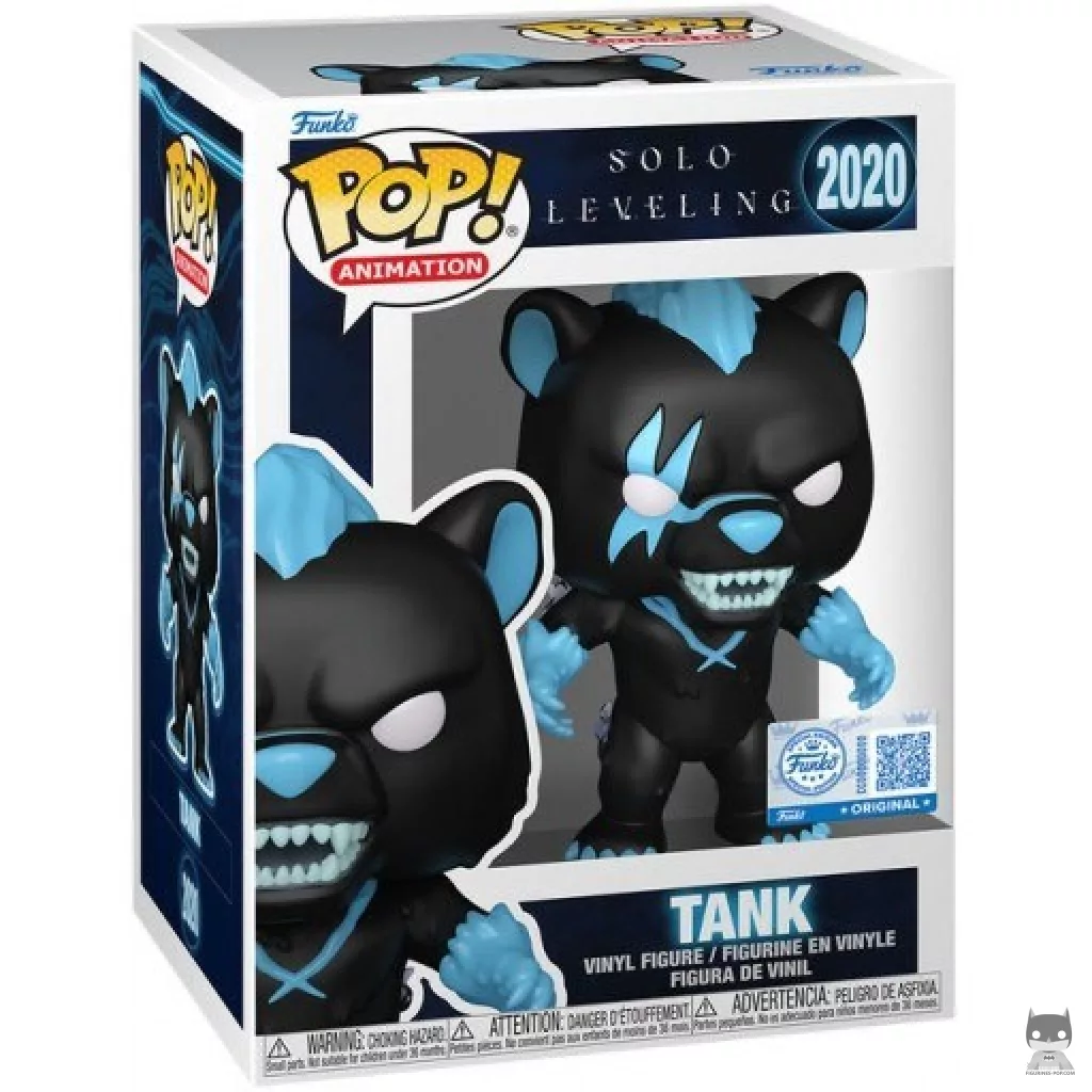 Figura Funko Pop! Tank en su caja