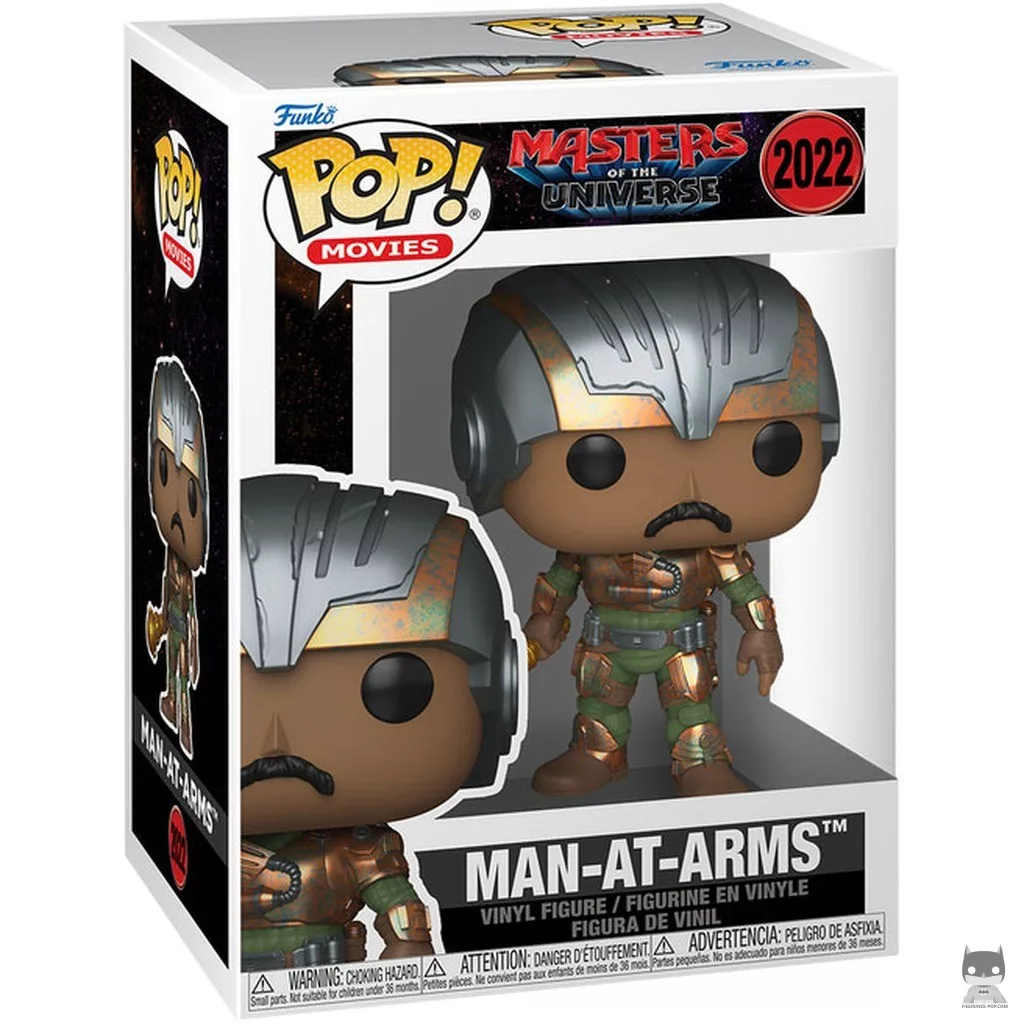 Figura Funko Pop! Man-At-Arms en su caja